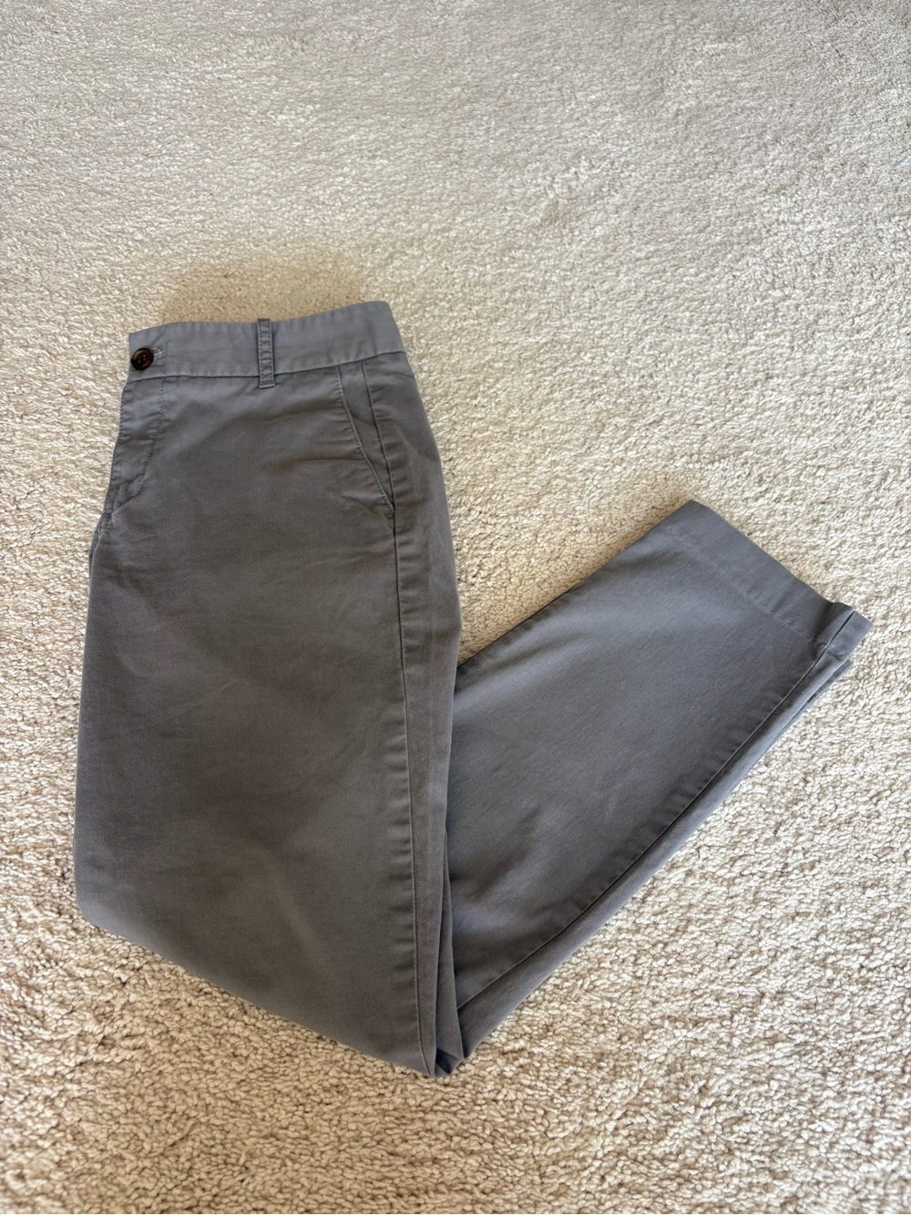 J. Crew Women Slate Gray Chino Pants